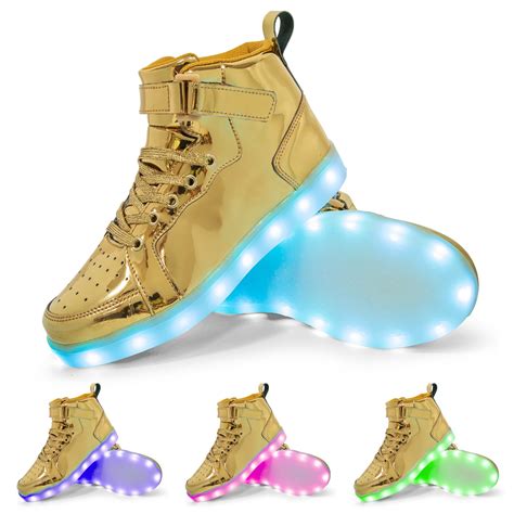 shoes with wheels that light up|high top light up shoes.